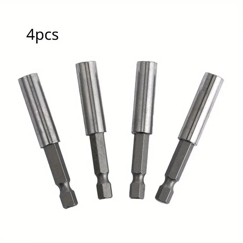 Screwdriver Bit Holder Quick Release Hex Shank Drill Bit Extender Adapter Set for Screws Nuts Drill