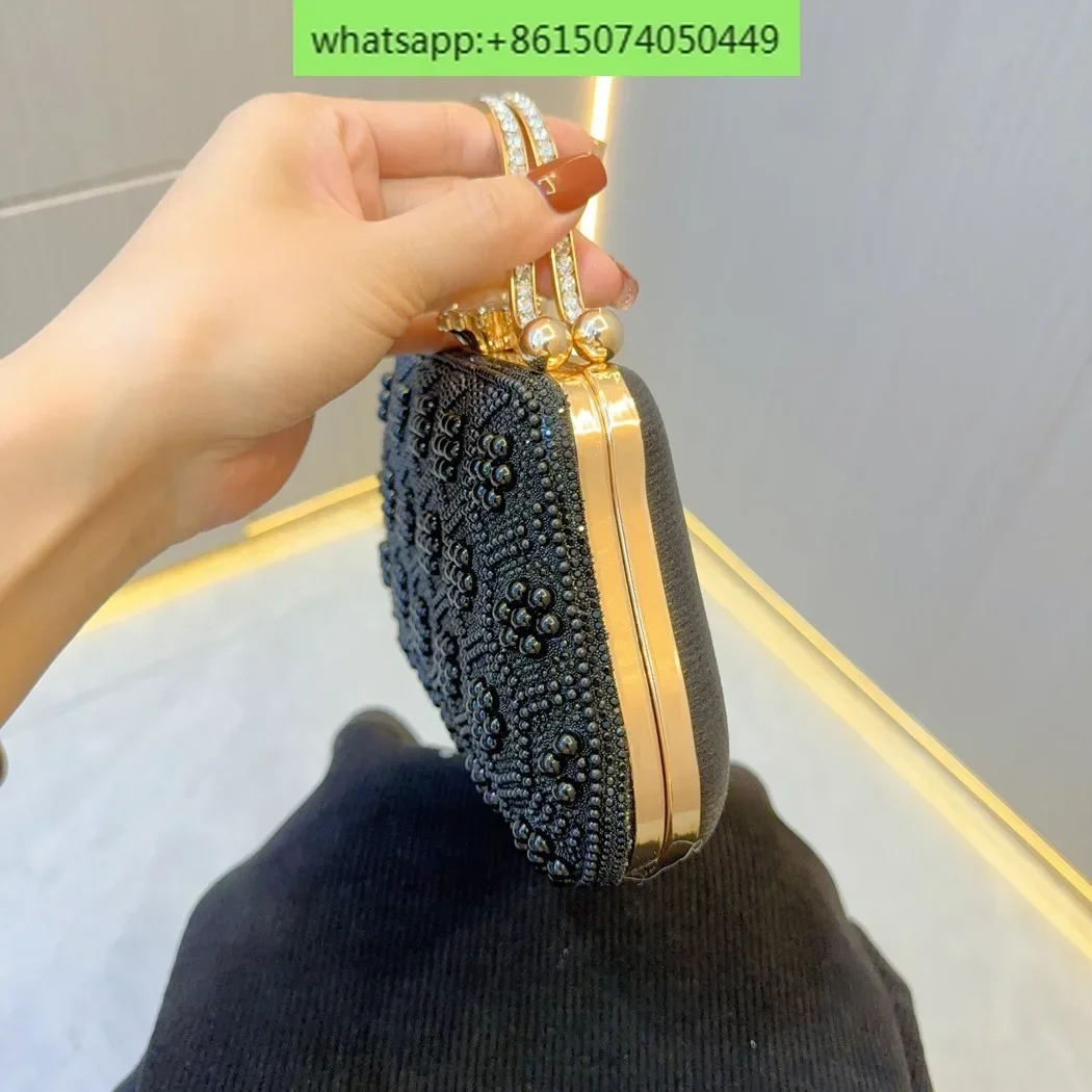 

Retro Pearl Bag Handbag Women's Versatile Handbag Wedding Handbag