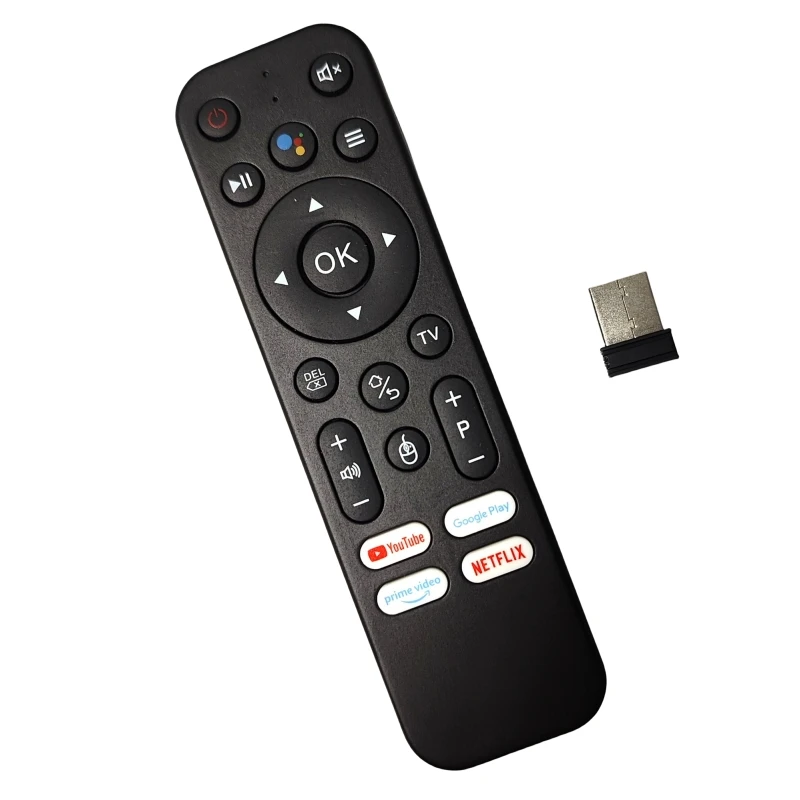 Universal Remote Control Google Voice Bluetooth TV Remote for Samsung Smart TV, Android TV Box/Stick, Netflix/Amazon Prime Video