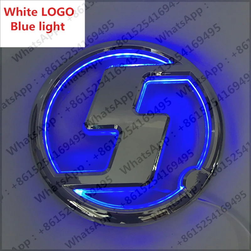 For SHACMAN Signboard X3000 X5000 New M3000 Front Panel S Mark LED LOGO Mark Luminous Mark S Round Mark Truck Parts