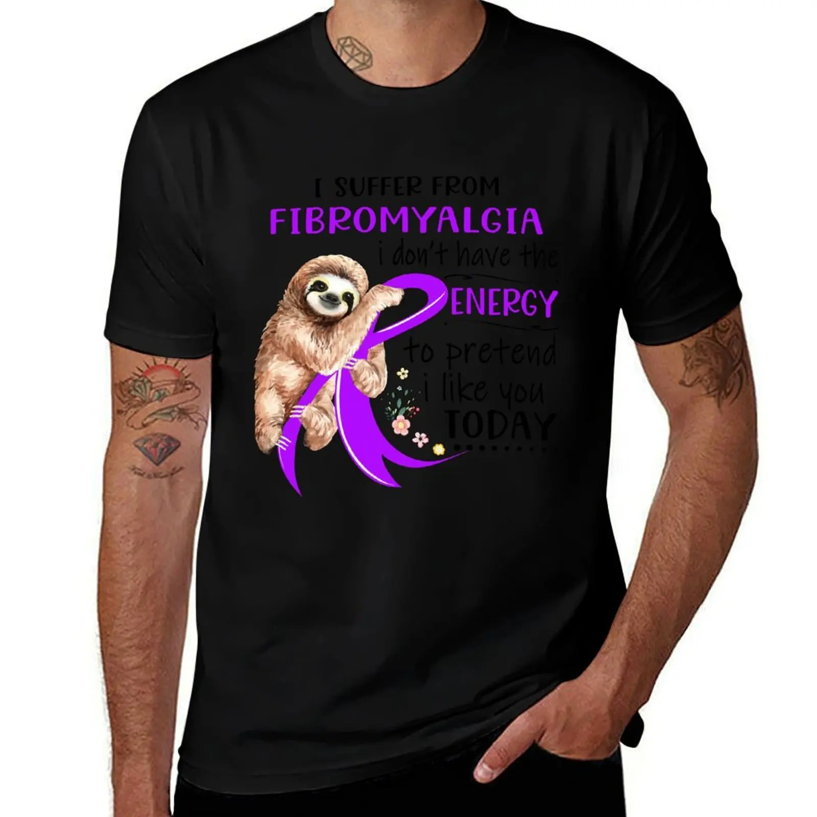 

don't Today You I have Energy To I Pretend the i Fibromyalgia From Suffer Like T-Shirt Running Gym Short Sleeve Sports Tee
