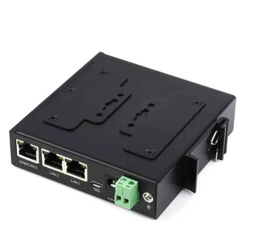 راوتر صناعي 4G LTE، دعم بروتوكولات VPN متعددة، منافذ إيثرنت 3 قنوات، إنترنت WIFI عالي السرعة، رقائق Qualcomm المزدوجة