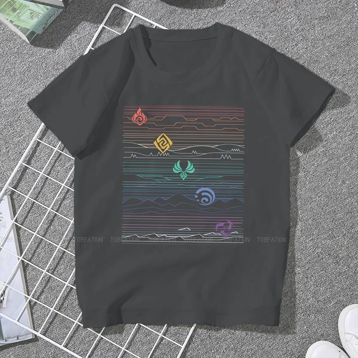 Abstract 4XL TShirt Many Lands Under One Sun Style Tops T Shirt Female Tee Unique Gift Idea
