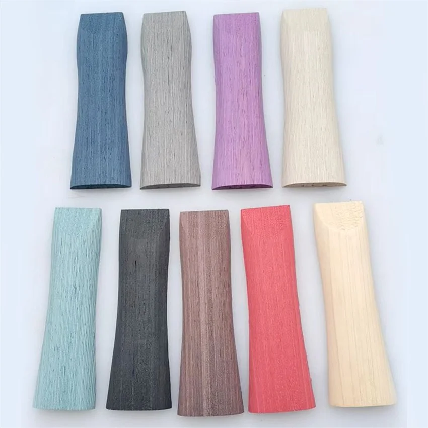 Ayous Solid Color Handle DIY Table Tennis Racket Fl Grips Bottom Plate Handle Material Handle Wood Chip