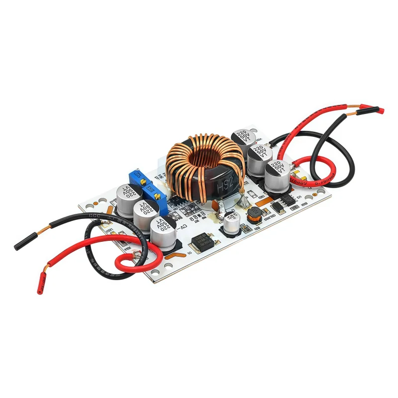250W, 500W, 600W aluminum substrate DC-DC boost converter, adjustable 10A boost constant power supply module, LED driver