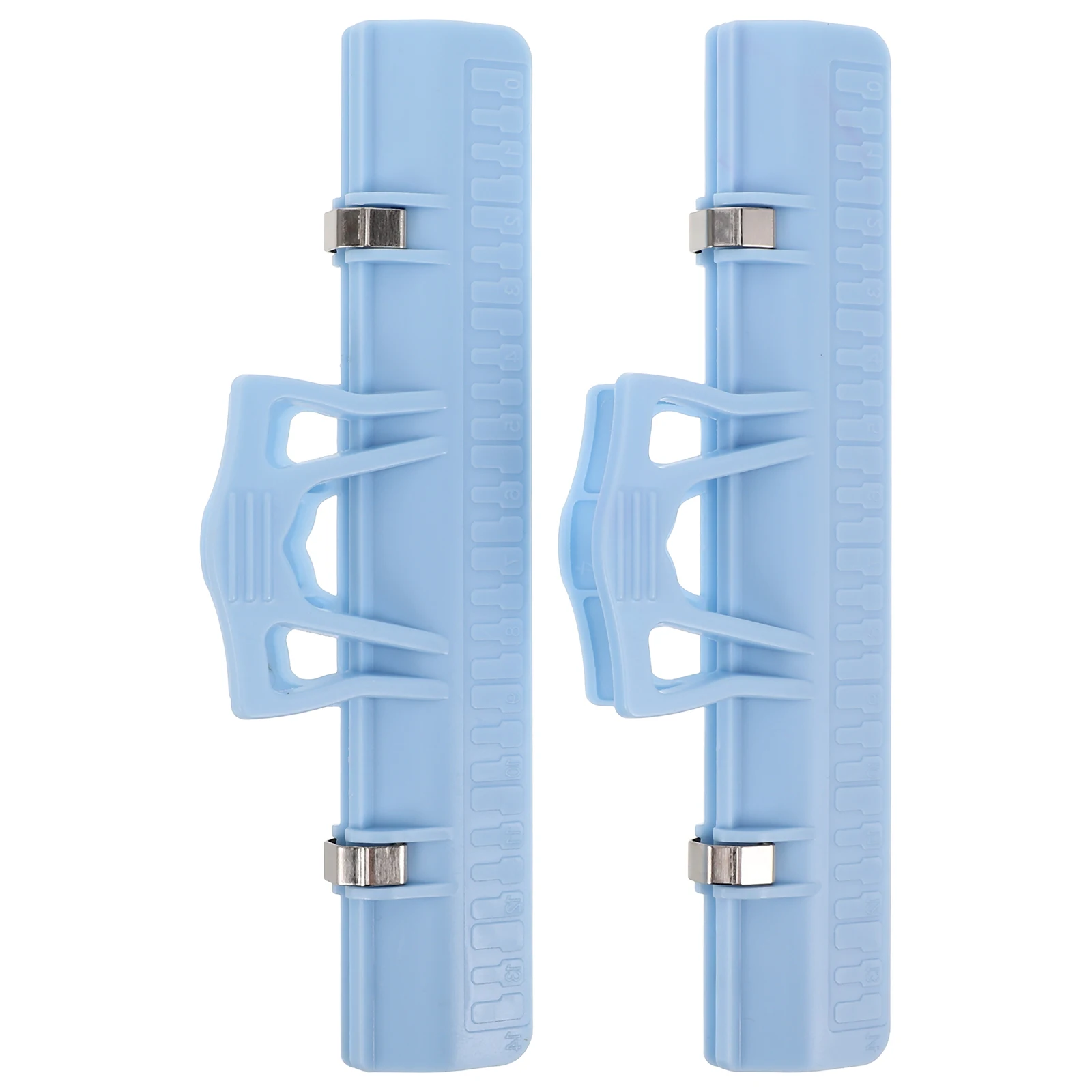 

2 Pcs Piano Sheet Music Holder Accessories Book Clip Creative Flute Large Clips