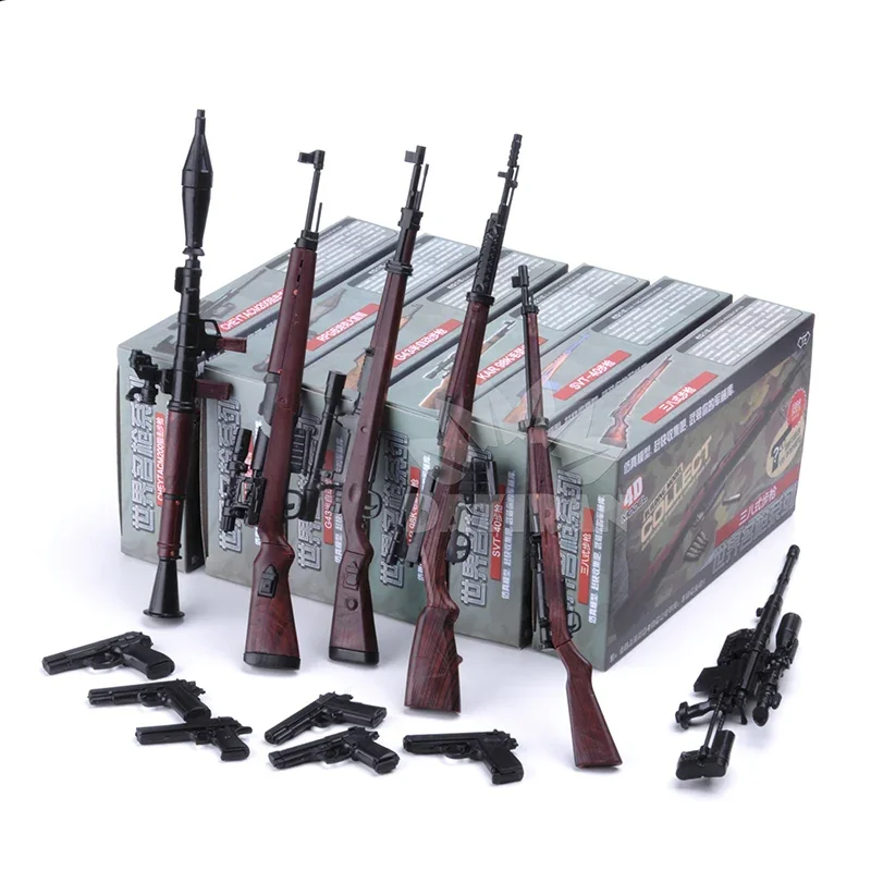 1/6 スケール 6個セット 12インチ アクションフィギュア ライフルモデル
