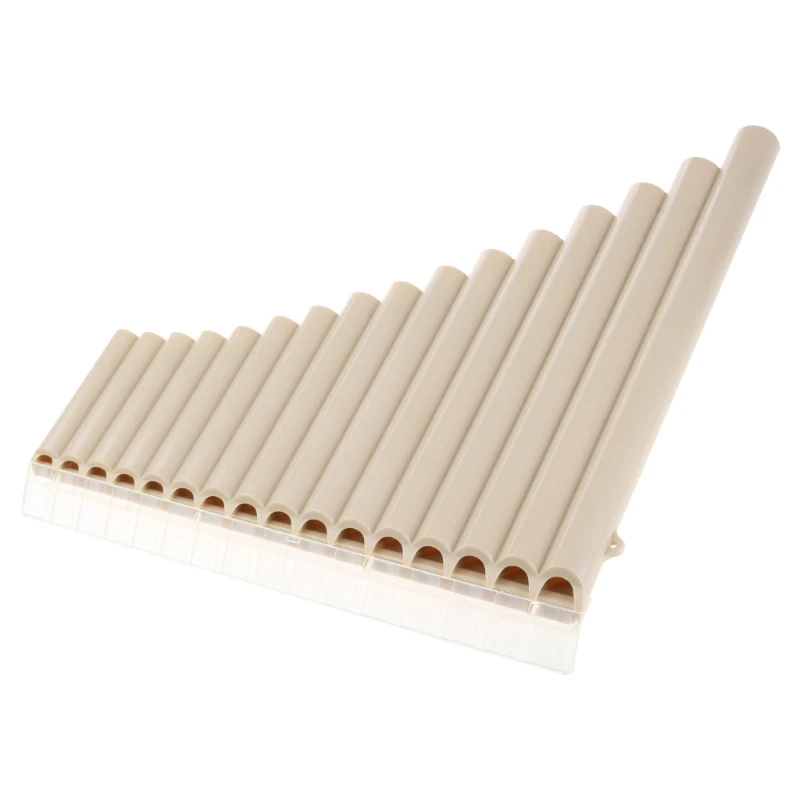 16 Pipes Pan Flute C Tone 16 Tubes Panpipes Panflute for Beginner Students Musical Instrument DropShipping