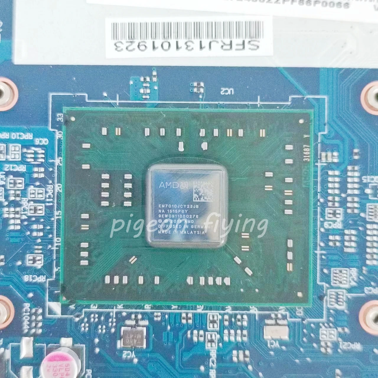 Imagem -05 - para Lenovo Ideapad 11017 Acl Laptop Motherboard Cpu E17010 E2-7110 A6-7310 A8-7410 Uma Ddr3 100 Testado ok Cg721 Nm-a911