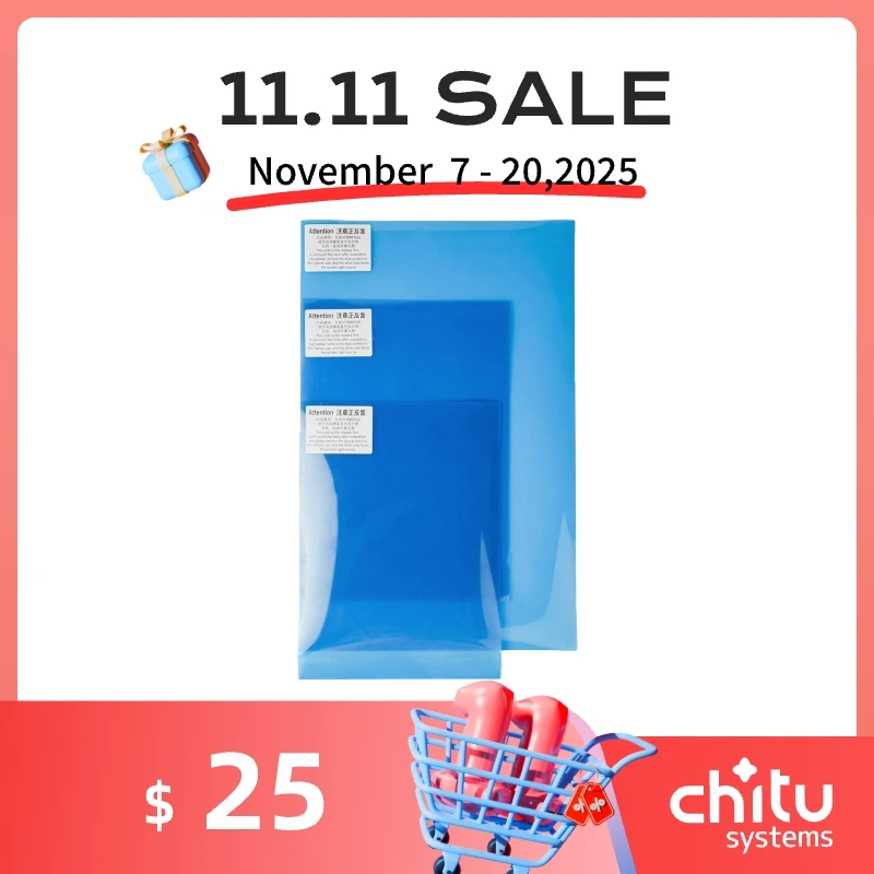 3PCS ACF Film For 3D Printers LCD Resin Anycubic Mono Elegoo Ultra Phrozen Mighty 8k High-Speed UV High Durability Peeling Force