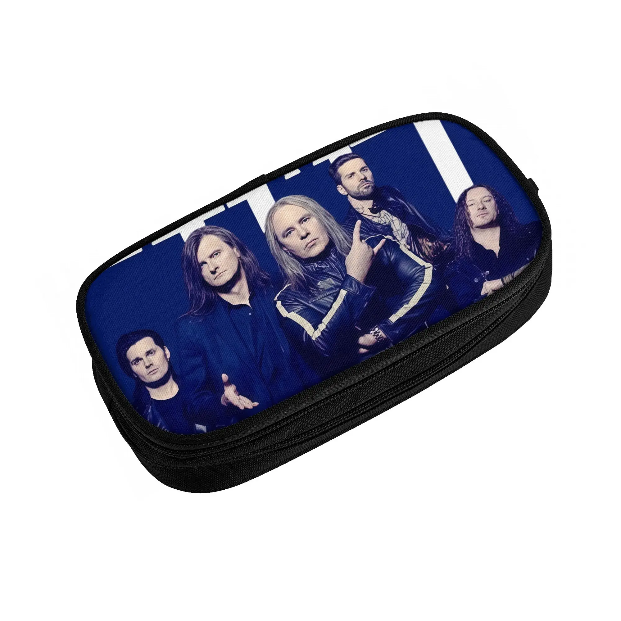 Helloween German Power Heavy Metal Band  Cute Pencil Case Girls Boys Large Capacity  Pencil Box Student School