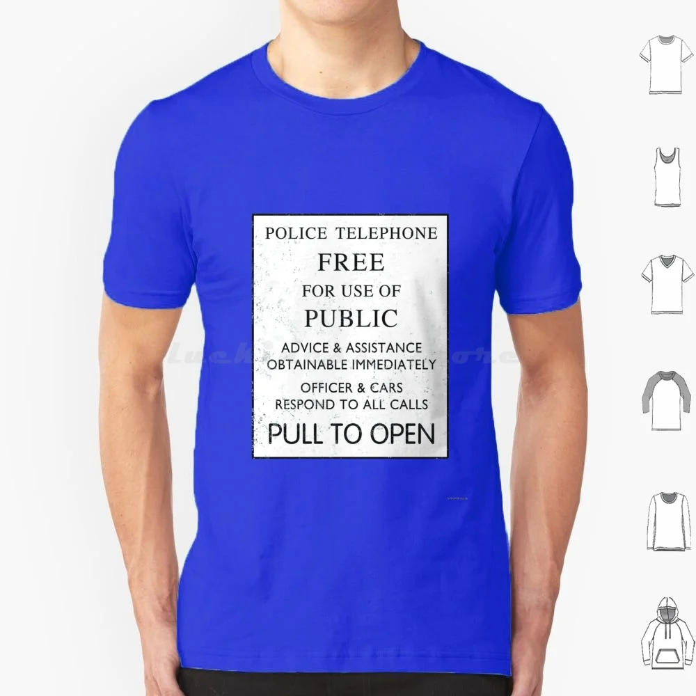 Police Telephone-Free For Public Use T Shirt Men Women Kids 6xl Tvshow Tv Show Tv Movie Film Retro Classic Geeky Cinema Dwo