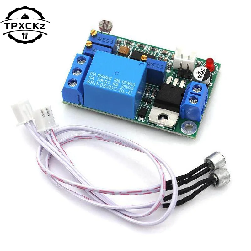 1PCS DC 7V-30V Sound And Light Control Delay Switch Relay Module Sensor Switch Delay 3S-60S Adjustable