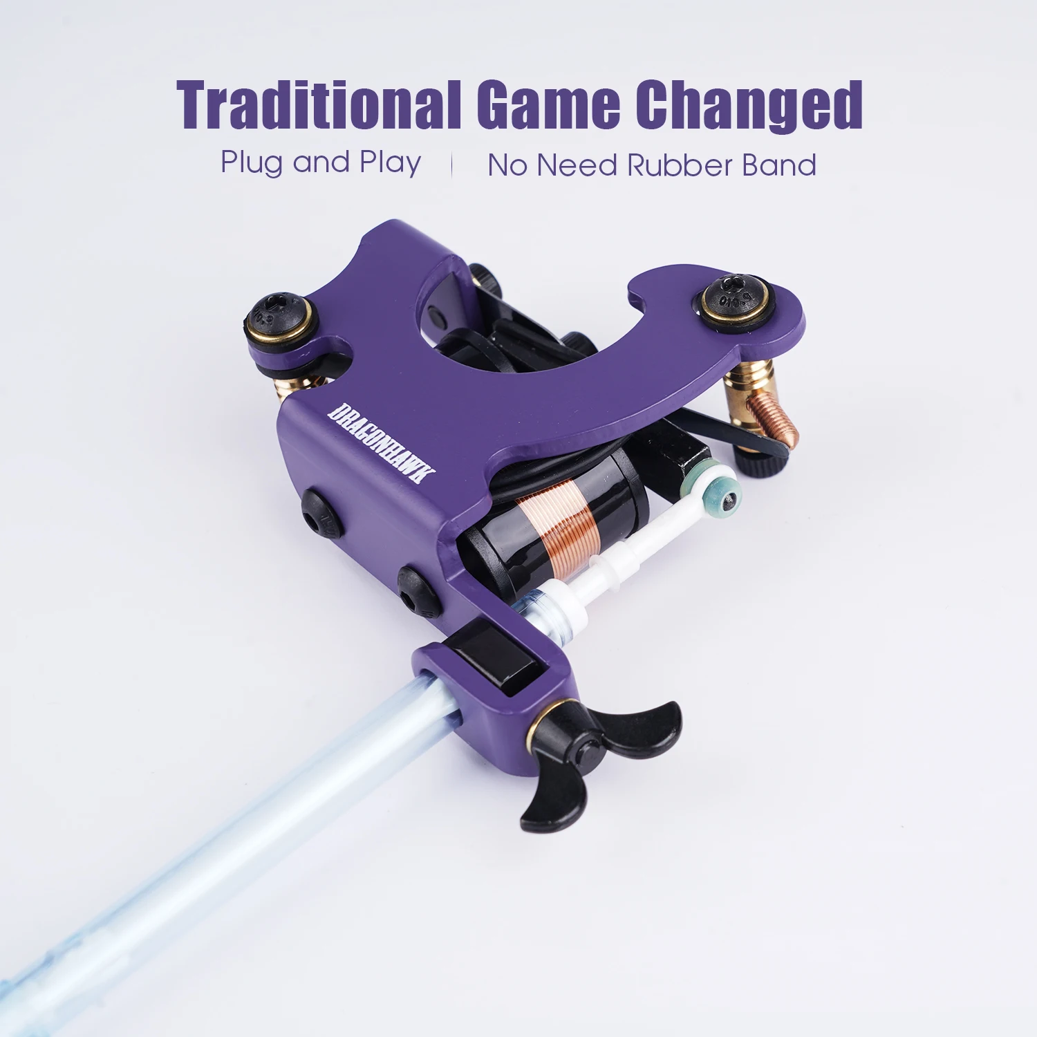 タトゥーマシン ダブルコイル DH ラップコイルタトゥーマシン ライナー12種 シェーダー15種