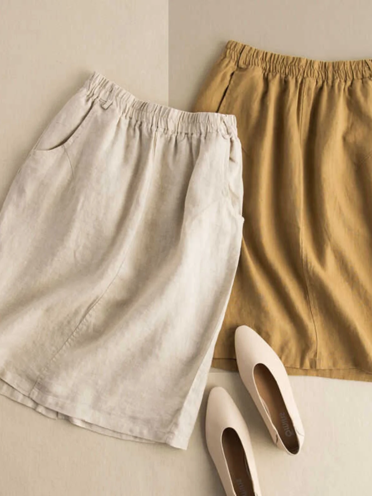 

Летняя винтажная хлопковая юбка большого размера для женщин, с высокой талией, А-силуэт, тонкая, художественная, удобная для повседневной носки