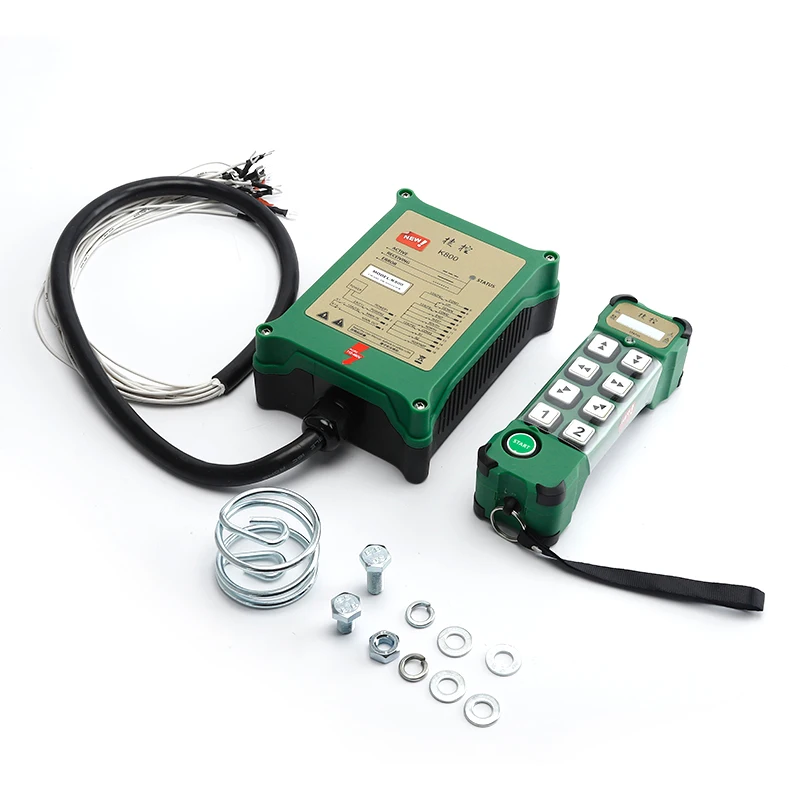 K800 8 Button Remote  Industrial remote controller switches Hoist Crane Control Lift Crane 1 transmitter + 1 receiver