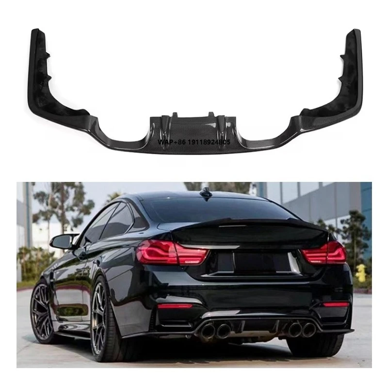 

Oem Dry Carbon Fiber Rear Bumper Lip Spoiler for b-mw F80 M3 F82 F83 M4 2014-2020 3d Style Rear Diffuser