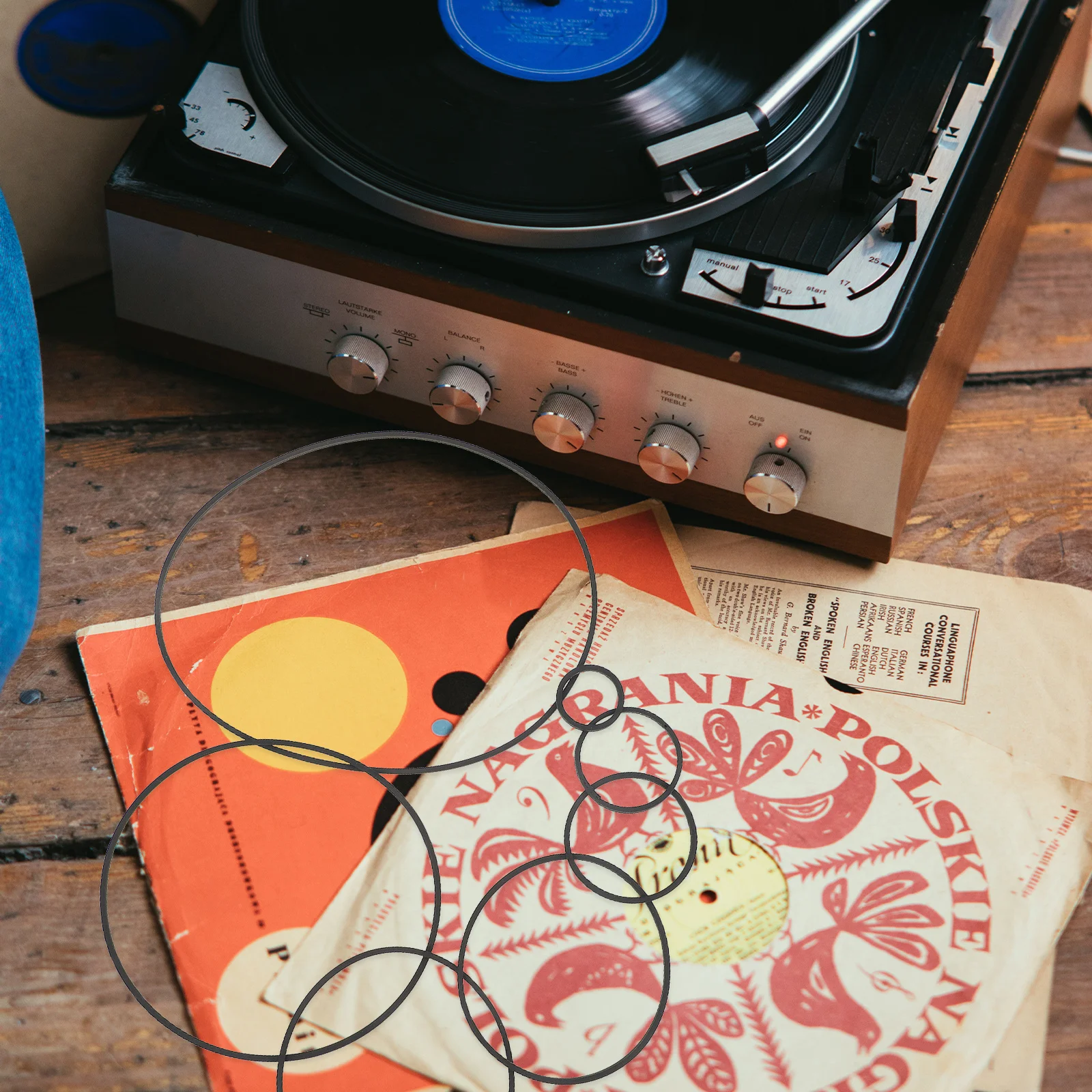 2pcs Square Cassette Tape Machine Belt 40-130Mm Premium Rubber Recorder Repair Belt For Cassette Player Maintenance Durable