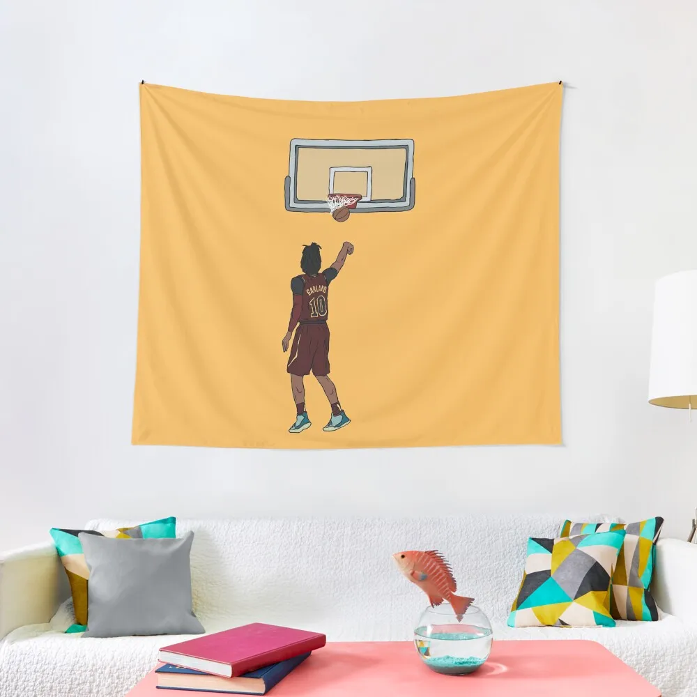 Darius Garland Jumpshot Tapestry Outdoor Decoration Home Decoration Accessories For Bedroom Wall Decoration Items Tapestry