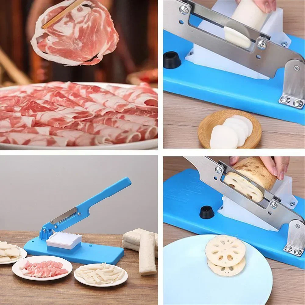 Desktop Slicer Meat Slicer Beef Herb Lamb Roll Multifunctional Meat Slicer Vegetable Slicer Kitchen Tools