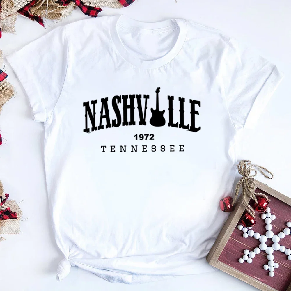 Nashville T Shirt Vintage Nashville Gift Top Retro Nashville Music City Shirt Country Concert Tee Tennessee Country Music Shirts