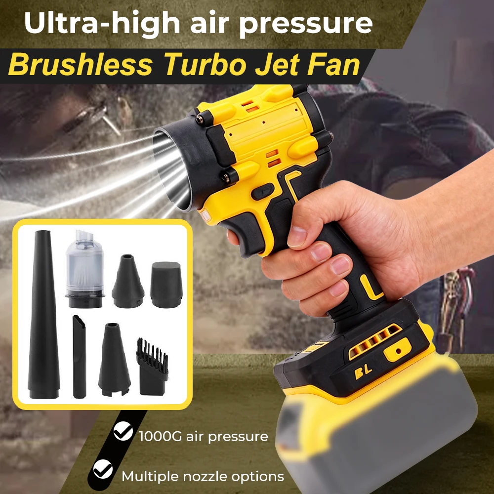 

Пылесос с турбоструйным вентилятором 1000 PA, сильное всасывание для глубокой очистки, тяга 1000 г, мощный ручной вентилятор для выдувания пыли