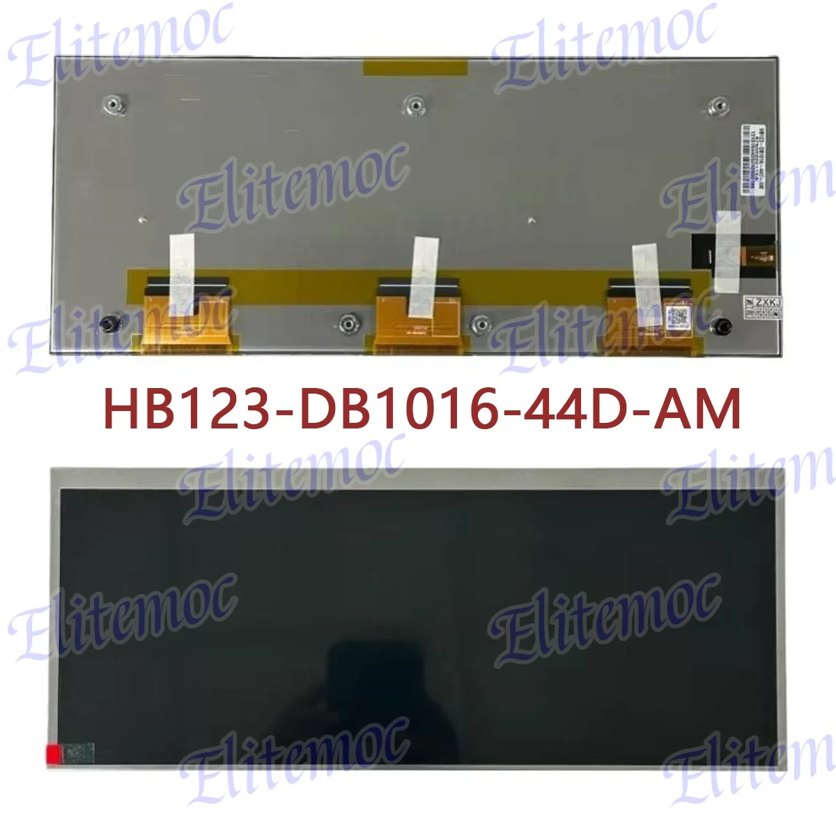 12.3' LCD Display HB123-DB1016-44D-AM for Chery Tiggo 8/ 8 Pro Tiggo 7 Pro/ Tiggo 7 for Desay SV Instrument Screen Replacement