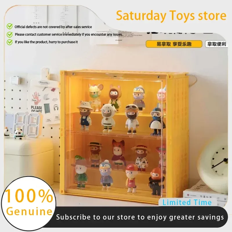 Container Blind Box Storage Display Case  Figurine Storage Box Home Dustproof Doll Display Cabinet Desktop Toy Storage Box
