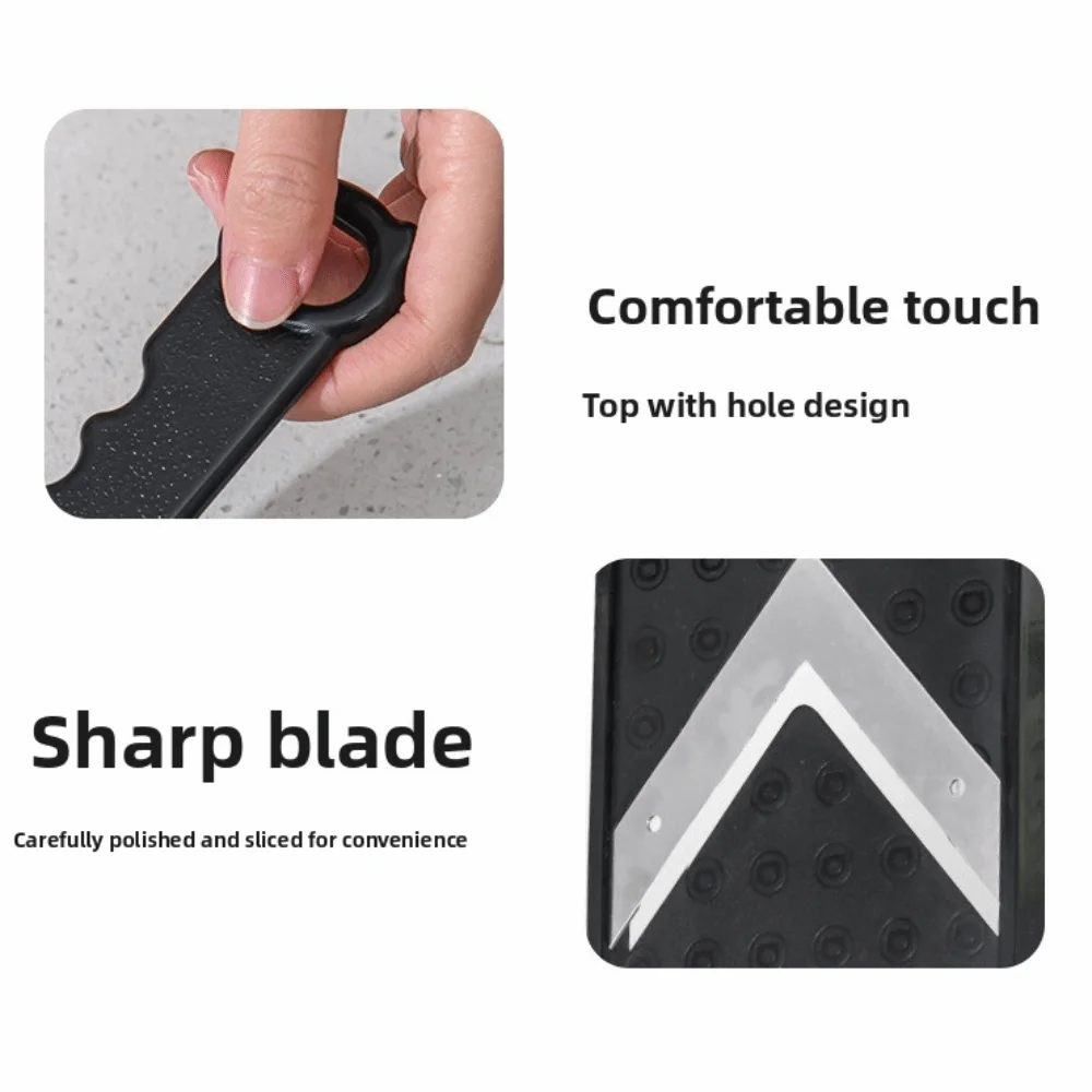 

Ultra Fine Vegetable Slicer Shredder Manual Stainless Steel Cabbage Shredder Multipurpose Kitchen Gadget Food Prep Chopper