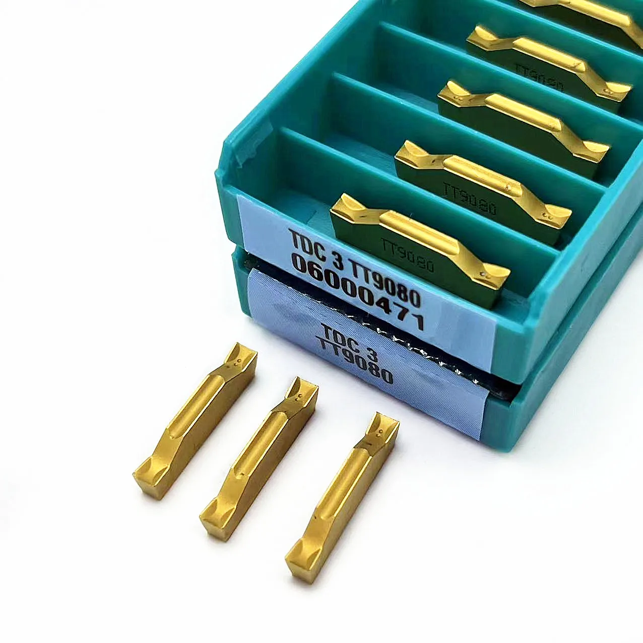 10PCS TDC2 TDC3 TDC4 TT9030 TT8020 TT9080 utensile per tornitura inserto in lega di metallo duro CNC per la lavorazione dell'acciaio lama in lega dura di metallo