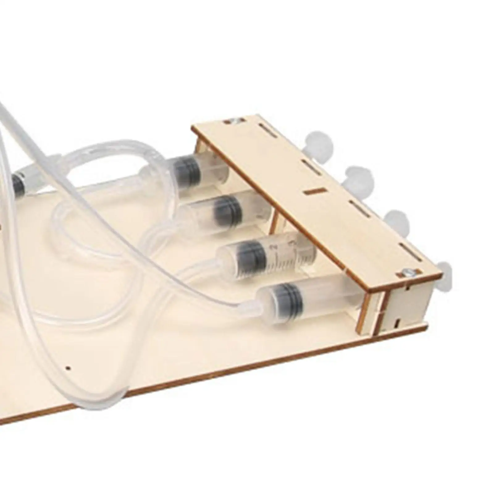 Hydraulic Lifting Robotic Arm 3D Wood Puzzle Assembly for Children Ages 8-13