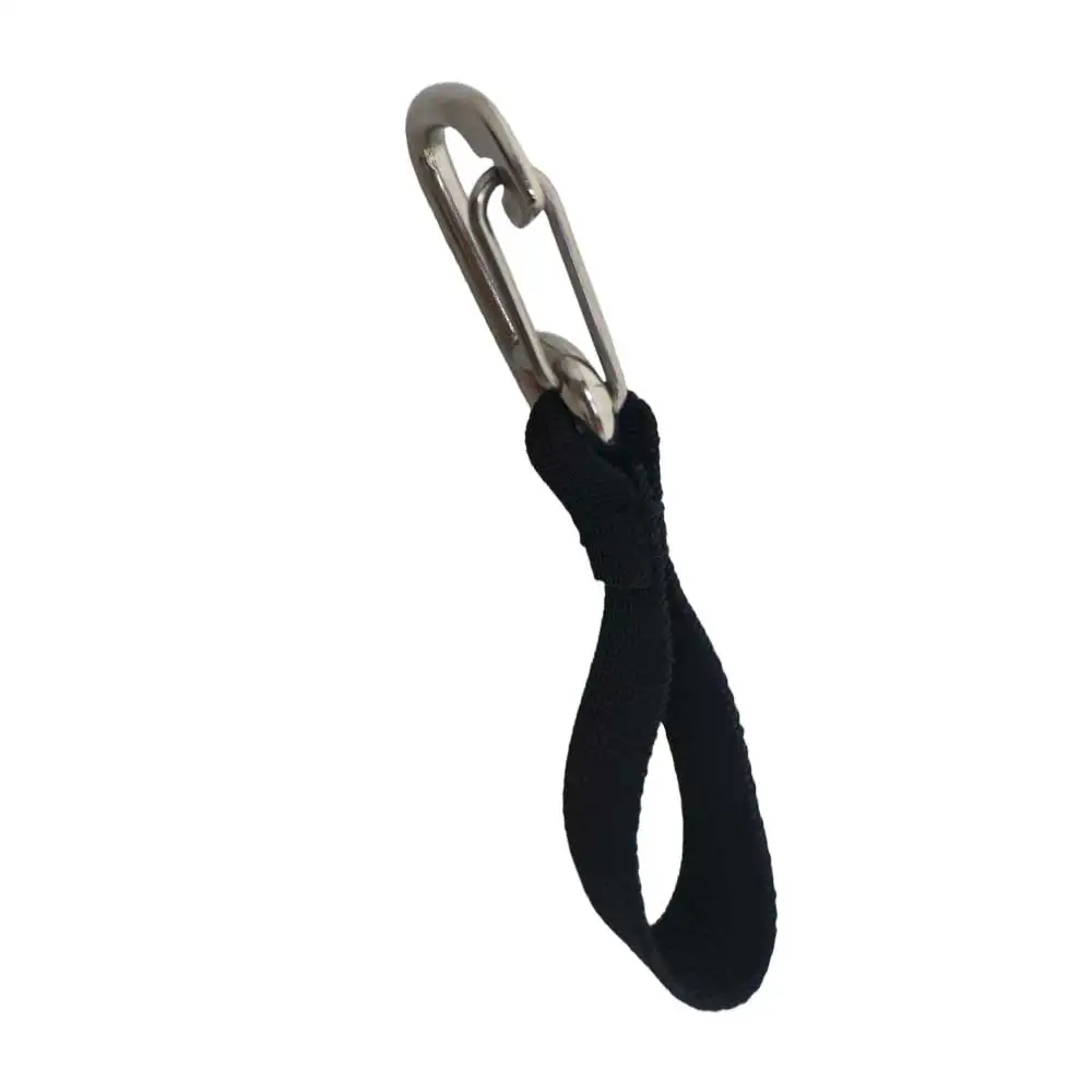 1pc Scuba Diving Gear Holder Lanyard Strap with 316 Stainless Steel Carabiner /Swivel Hook