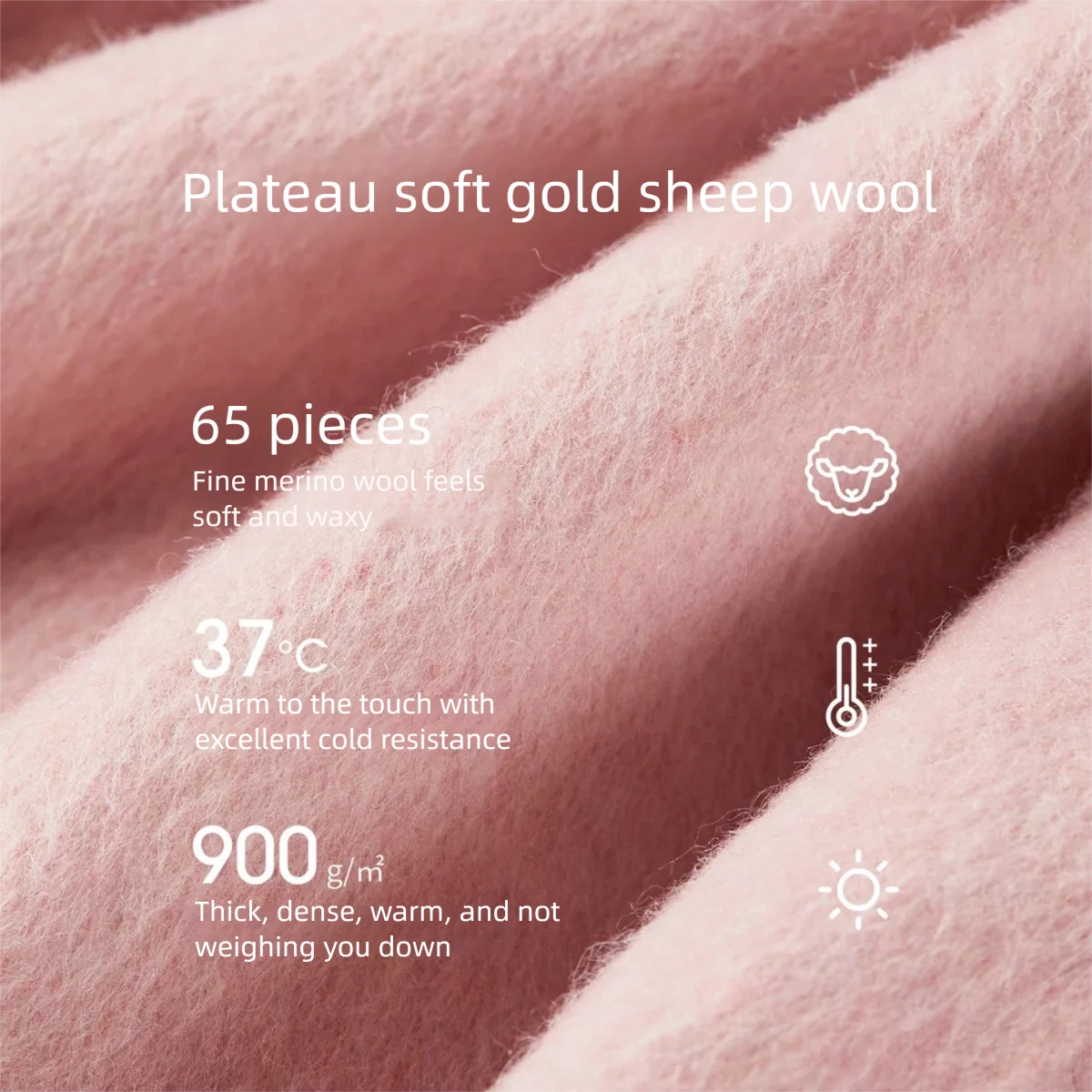 Dámská oboustranná bunda SENTUBILA z vlněné směsi, zimní 2025, výstřih do O, zapínání na knoflíky, termo, vícebarevný kabát W54OG8758 - náhled 4