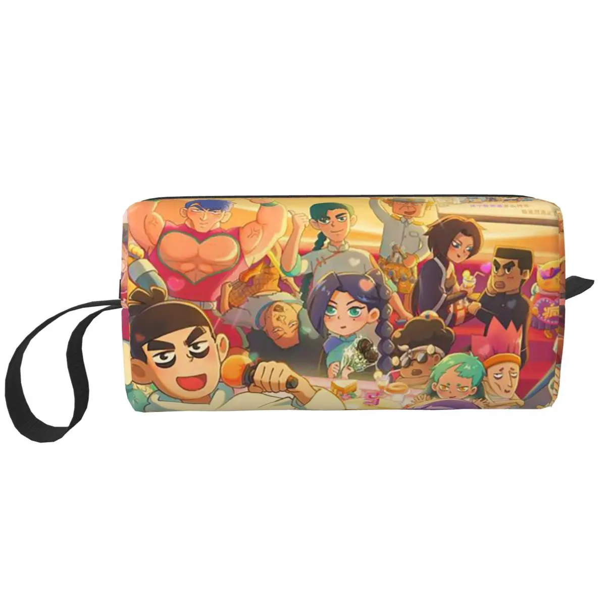 Scissor Seven Action Manga Cartoon Pencil Case for Students Pen Box Pencil Bag Stationery Supplies Women Cosmetic Bag
