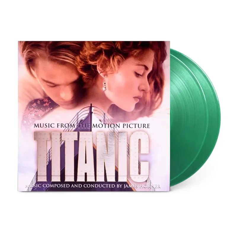 

Limited Quantity Green Glue Titanic Original Sound Vinyl Record 2LP for Titanic