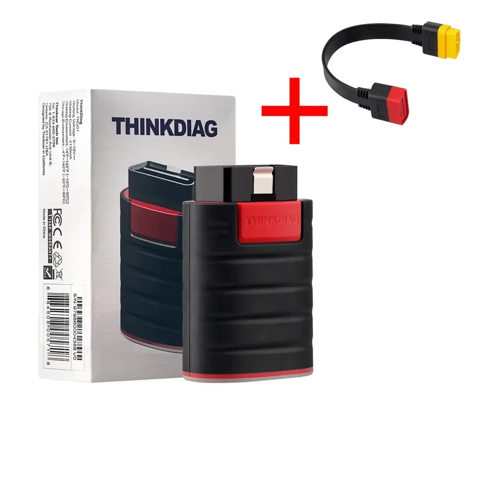 

Диагностический инструмент THINKCAR Thinkdiag 2024, горячая версия, полная диагностика всех систем автомобиля, 16 сервисных функций сброса, OBD2, кодирование ЭБУ, активные тесты, 1 год бесплатного обновления