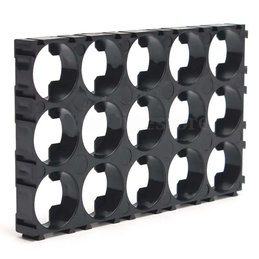 18650 Batteriehalter 1X2 1X3 3X5 3x6 4x5 Zellen-Abstandshalter 18650 Lithium-Batterie Kunststoffgestell Batterien Kühlgehäuse – Detail 8