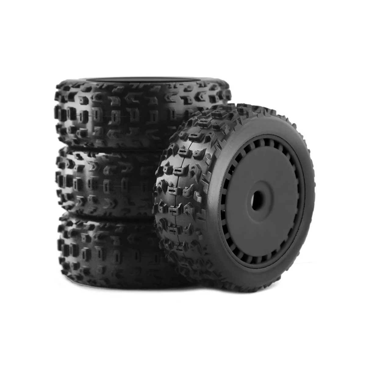 

For 1/8 ARRMA KYOSHO BUGGY HSP Electric Yue Oil Yue 17mm Combiner Off-Road Tire,Black