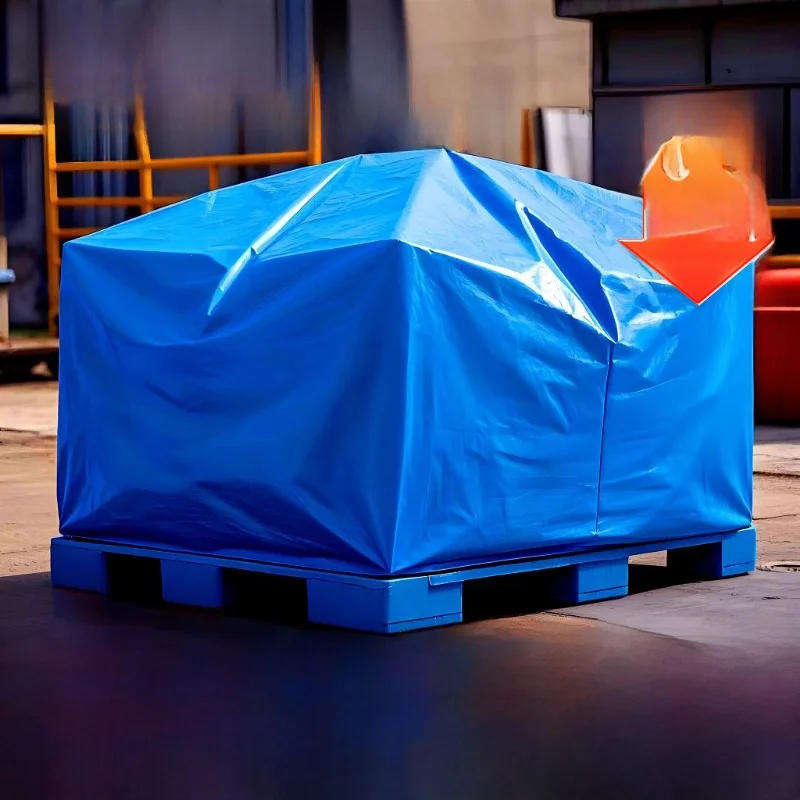 

Thickened Waterproof Dustproof Cardboard Tray Rainproof Shelter Cargo Protection Sunproof Polyethylene Sheet for Logistics An...