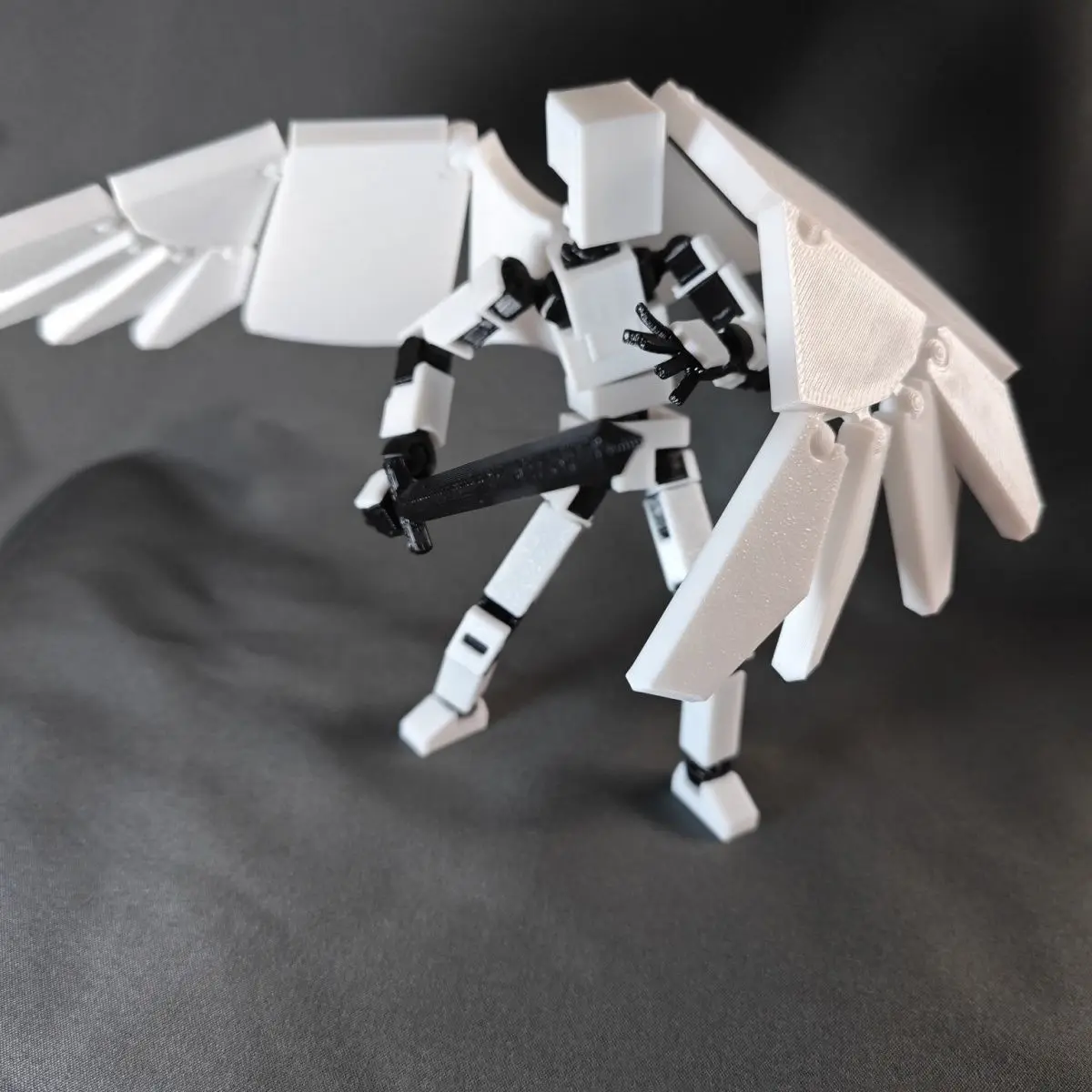 Big-winged angel Multi-Jointed Movable Robot 2.0 3D Printed Mannequin Toys Dummy 13 Action Figures Toys For Kids & Adults Gifts