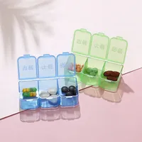 10 Grids Small Pill Cases Organizer Box Weekly Travel Pill Organizer Portable Pocket Pill Case Holder Plastic Container Box