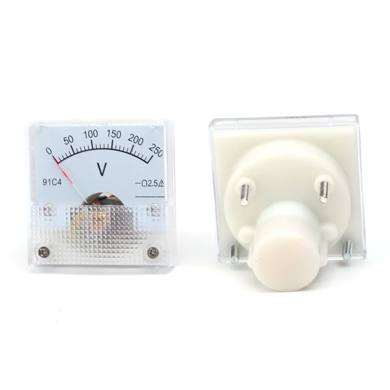 91L4 AC 0-150V 250V 300V 450V Analog Panel Volt Voltage Meter Voltmeter Gauge 91L4 AC 0-150V