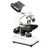 SVBONY SM201 Binocular Compound Microscope, 40X-2500X Microscope Professional Laboratory, Biological Microscope for School