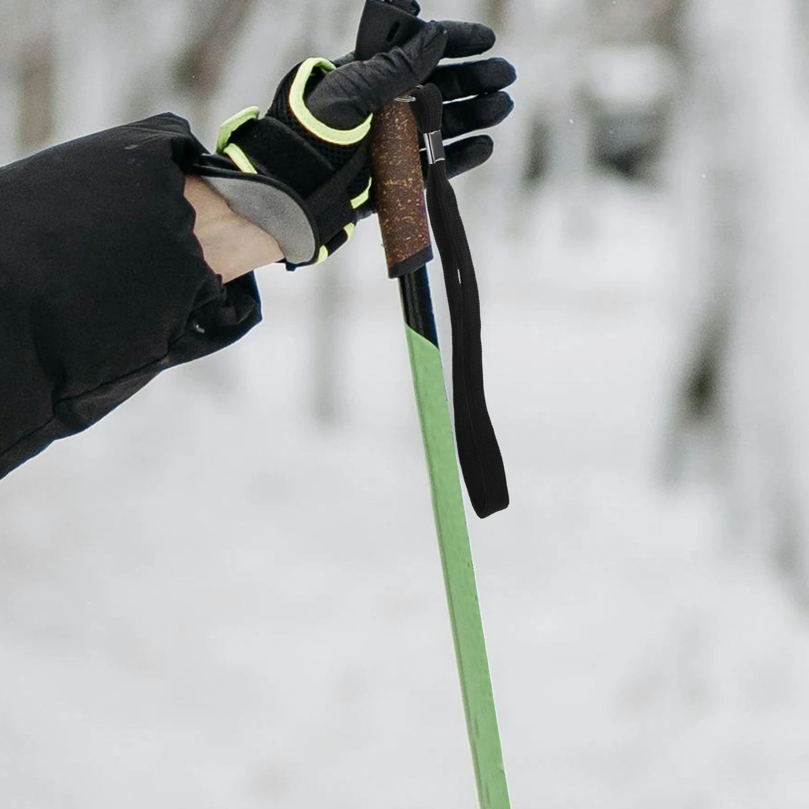 

10 Pcs Trekking Pole Wrist Ropes Adjustable Cane Straps Anti Lost Lanyards Walking Stick Accessories Hiking Mountaineering