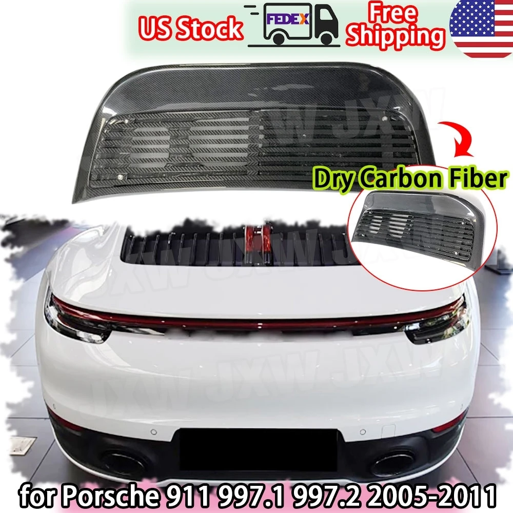 

Dry Carbon Fiber Rear Lip Spoiler Trunk Wings for Porsche 911 997.1 997.2 2005-2023 Rear Boot Spoiler Car Styling Body Kits