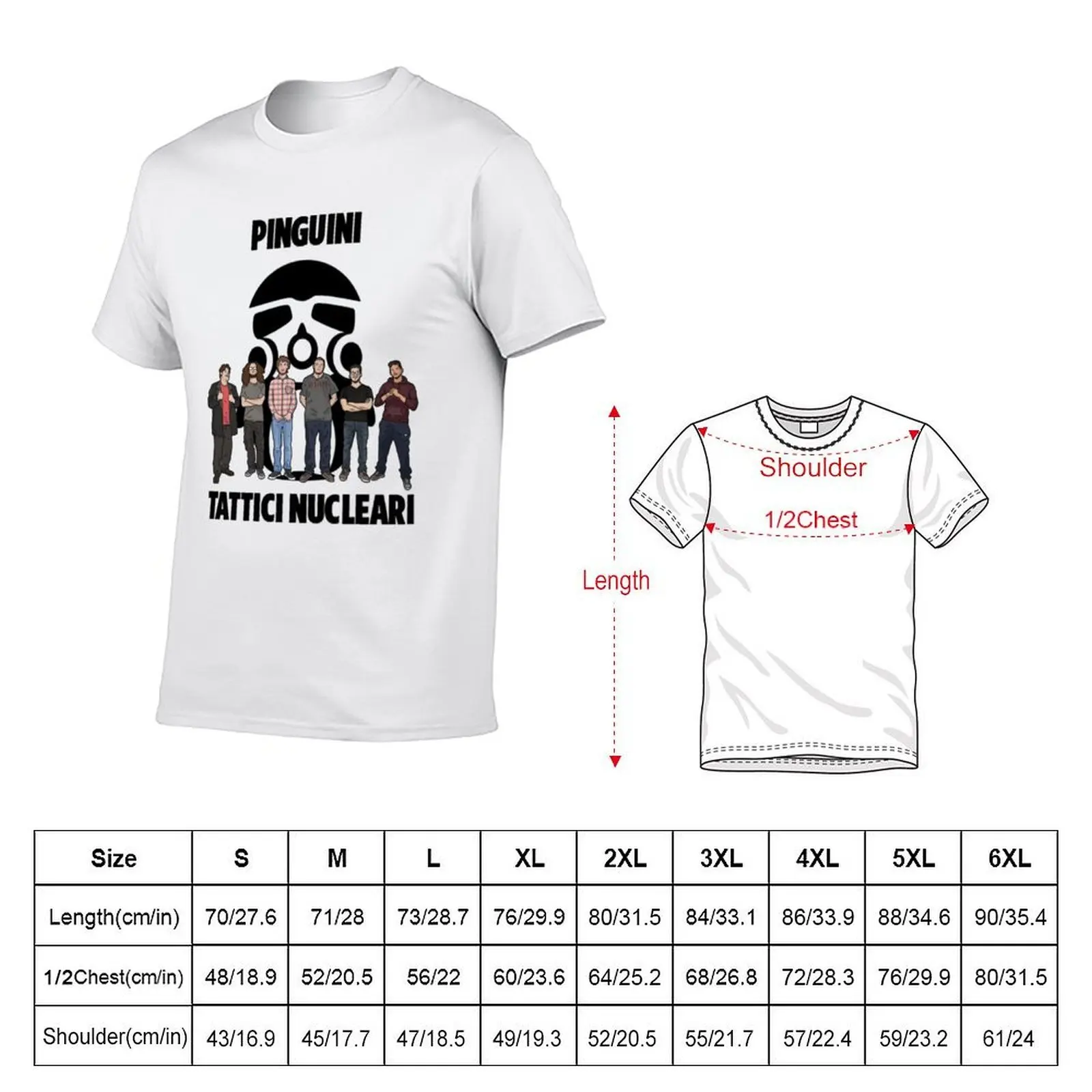 Pinguini Tattici Nucleari a Pinguini Tattici Nucleari T-Shirt kawaii clothes cute clothes t shirts for men cotton