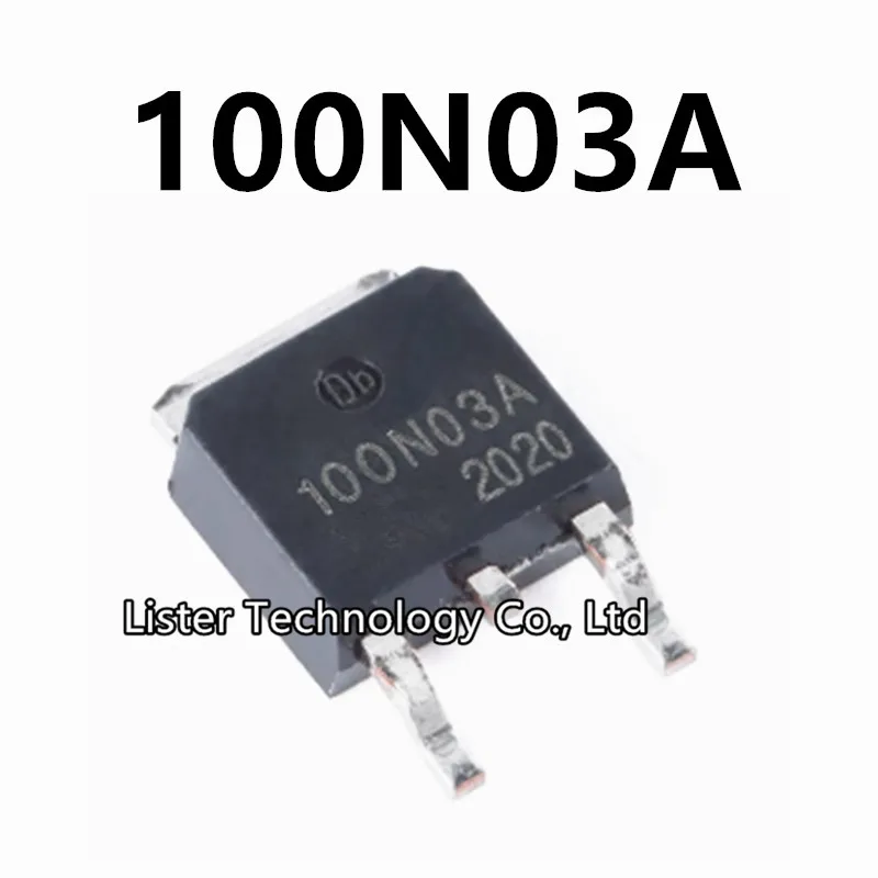 20~100PCS/Lot New 100N03A TO-252 100N03 30V/90A N-channel MOS Field Effect Tube Transistor TO252 SMD