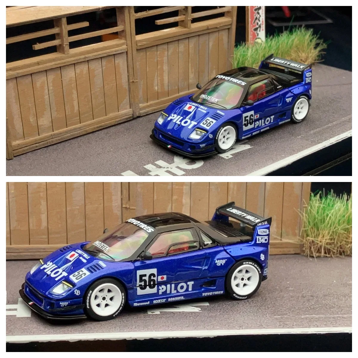 MINI GT 01047-R - 1/64 AZ-1 LIBERTY WALK LB40 PILOT (RHD) Diecast Model Car
