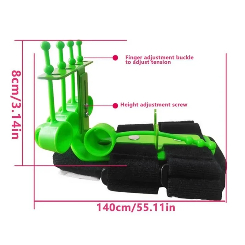 AEF6-قبضة إصبع اليد قبضة الساعد قوة استعادة العضلات تجريب القابض اللياقة البدنية الصالة الرياضية التمارين اليد المدرب إعادة التأهيل #6