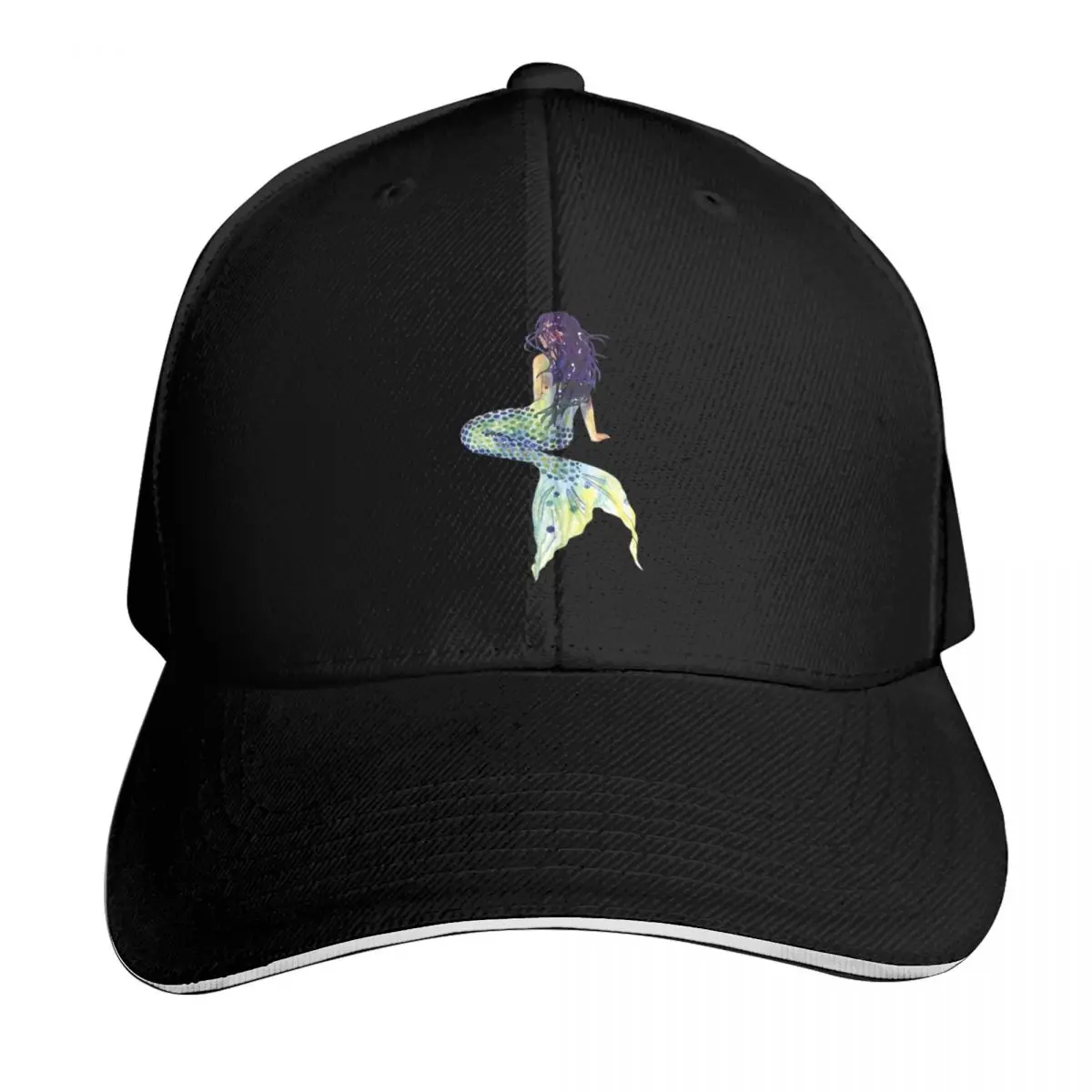 Mermaid Baseball Cap Low Profile Unstructured Unisex for Men Women Outdoor Golf Running Hiking
